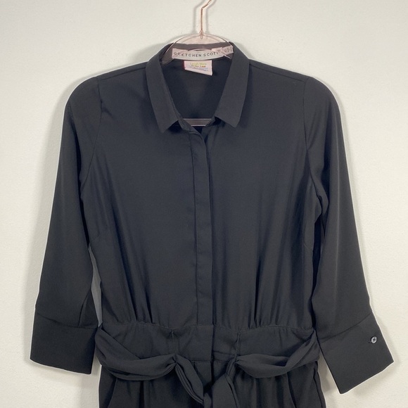 Gretchen Scott Blouson Chiffon Dress - Picture 2 of 9